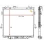 Isuzu D-max Radiator 13- 2.5/3.0D 658MM X 580MM Mt Brits Br