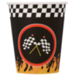 Racing Fun Disposable Paper Cups 8-PACK