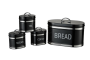 4-PIECE Bread Bin And Canister Set Kitchen Storage Boxes