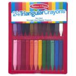 Melissa - Triangular Crayon Set 24PC