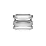 Elan Triad Ring Silver - 52