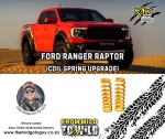 Next Gen Ford Ranger Raptor Raw 4×4 Coil Spring Upgrade For