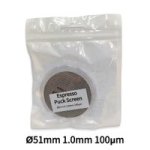 Coffee Accessories Espresso Puck Screen Food-grade 316 51MM 1.0MM 100UM
