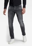 G-star Raw 3301 Slim Nero Black Stretch Denim - Antic Charcoal