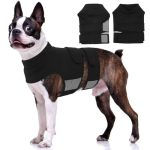 Kuoser Dog Anxiety Vest Calming Shirt For Dogs Anxiety Relief Adjustable Dog Calming Jacket For Small Medium Large Dogs Comfort