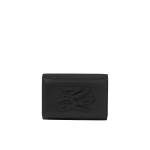 K autograph Patch Medium Bifold Wallet -black nickel