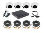 Dahua 4CH 1MP Dome Camera Kit 720P