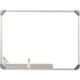 Parrot 90 X 90CM Slimline Non-magnetic Whiteboard