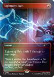 Lightning Bolt 2289 Rainbow Foil Secret Lair Drop Series - Damaged Foil