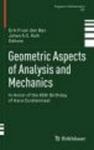 Geometric Aspects of Analysis and Mechanics Hardcover, Edition.