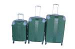 Smte 3-PIECE Abs Luggage Set With Spinner Wheels Durable Lightweight With Keychain