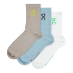 Logo Socks High 3-PACK Desert Wash Premium Running Socks - Large
