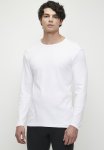 Jockey 1 Pack Drop Needle Interlock Long Sleeve Undershirt - White