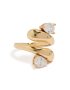 Goldair Gold Plated Cubic Zirconia Chunky Wrap Ring - M/l