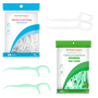 200 Pcs Dental Floss Picks -flosser To Prevent Tooth Decay & Gum Disease