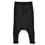 Cropped Harem Trackpants - Black Free