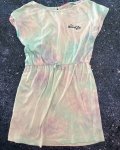 Naartjie Green Purple And Pink Tie Dye Dress 9 10Y