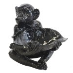 Monkey Bowl - Black Large