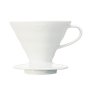 Hario V60 Pour-Over Coffee Dripper 02 1-4 Cup / White Ceramic