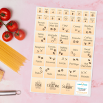 Animal Footprints Pantry Labels