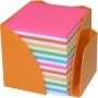 Bantex Optima Memo Cube - Orange