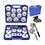23PC 1/2 Inch Oil Filter Removal Wrench Set With Carry Case & Work Gloves