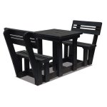 Picnic Table & Bench 2 Seater With Backrest