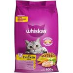 Whiskas Adlt Dry Ct fd Beef Chick Chicken 900 G