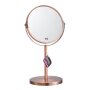 Basics Mirror Table Stand Round 1X/7X Bronze