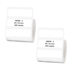 NB199 - - B1 B21 B3S B4 - 50X15MM 2R - 460 White Labels 2