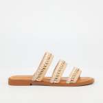 Athena 12 Flat Sandal - Nude - Nude 5