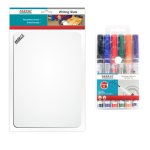 Parrot Writing Slate A4 Markerboard - 297X210MM With Makers - SLIMLINETIP-6