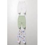 3 Pack Baby Footed Pants