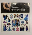 Frozen Temporary Tattoo