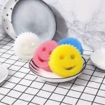 3PCS Magic Honeycomb Cleaning Sponges - Imitation Loofah No Battery Needed Perfect For Kitchen & Living Room