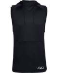 Men's Ua SC30 Sleeveless Hoodie - BLACK-001 3XL