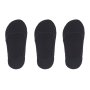 Redbat 3-PACK Invisible Black Socks