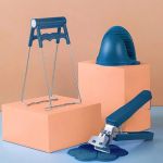 6PC Hot Plate Holder Set - Blue