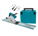 Makita Circular Saw Plunge Cut C w 1 4M Guide Rail SP6000J + Clamp Set