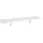 Bracket & Shelf 900MM White