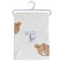 Bear Face Coral Fleece Baby Blanket- 75X100CM
