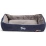 Tramps Thermal Lounger Cat Bed Navy