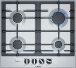 Bosch 60CM Serie 6 Stainless Steel 4 Burner Gas Hob - PCP6A5B90Z