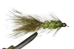 Scientific Fly Woolly Bugger Olive Peacock 12