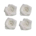 Mother Of Pearl Medium Rose Pack Of 4