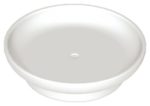 DUPLO Parts Preloved Utensil Dish 3 X 3 31333