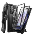 Samsung Galaxy S24 Ultra Full Body Rugged Protective Case Black