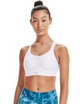 Women's Ua Infinity High Sports Bra - White XS