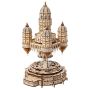 521 Piece Floating Castle 3D Puzzle Diy Model With LED Light