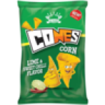 Cones Lime & Sweet Chili Flavoured Corn Chips 100G